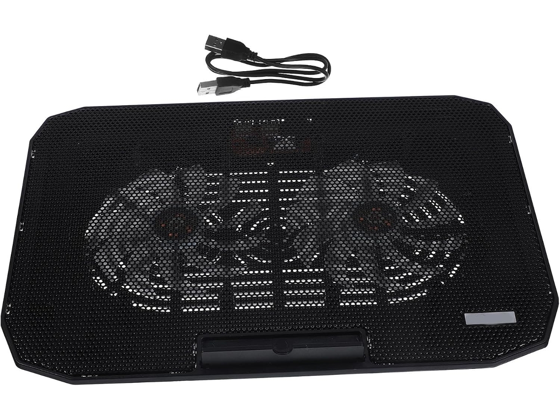 Suporte Dobrável Para Laptops De Até 17 Polegadas, Em Metal Preto