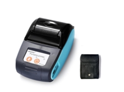 Impressora Térmica de Bilhetes de Recibos Sem Fio Mini Bluetooth (Outlet Grade A - Azul)