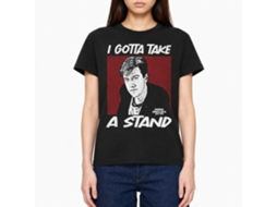 Rockinstone Ferris Bueller's Day Off Gotta Take A Stand Black Adult T-shirt Size:xl