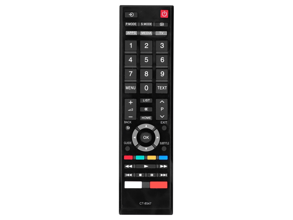 Controle Remoto Led Tv Para Toshiba Ct‑8547 49l5865 49l5865ev 49l5865ea 49l5865ee 32l5865ev