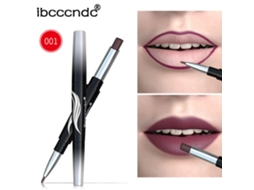Lápiz Labial Profesional De Doble Extremidad Impermeable Y Largo Duración Lápiz Labial Eyeliner Pen (1)