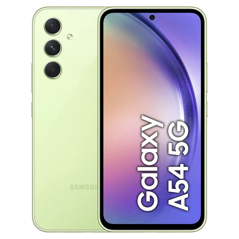 Telefone SAMSUNG Galaxy A54 5G 128GB A546B DS VerdeMais (Recondicionado Sinais de Uso)
