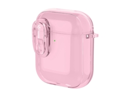 Camada protetora à prova de choque com cristais de gel para fones de ouvido AirPods 1/2 GIECY