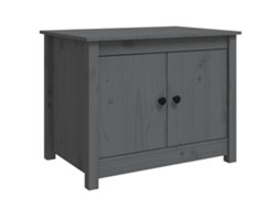 Coffee Table, Coffee Tables Vidaxl Cinzeto Madeira De Pinho (n/a)