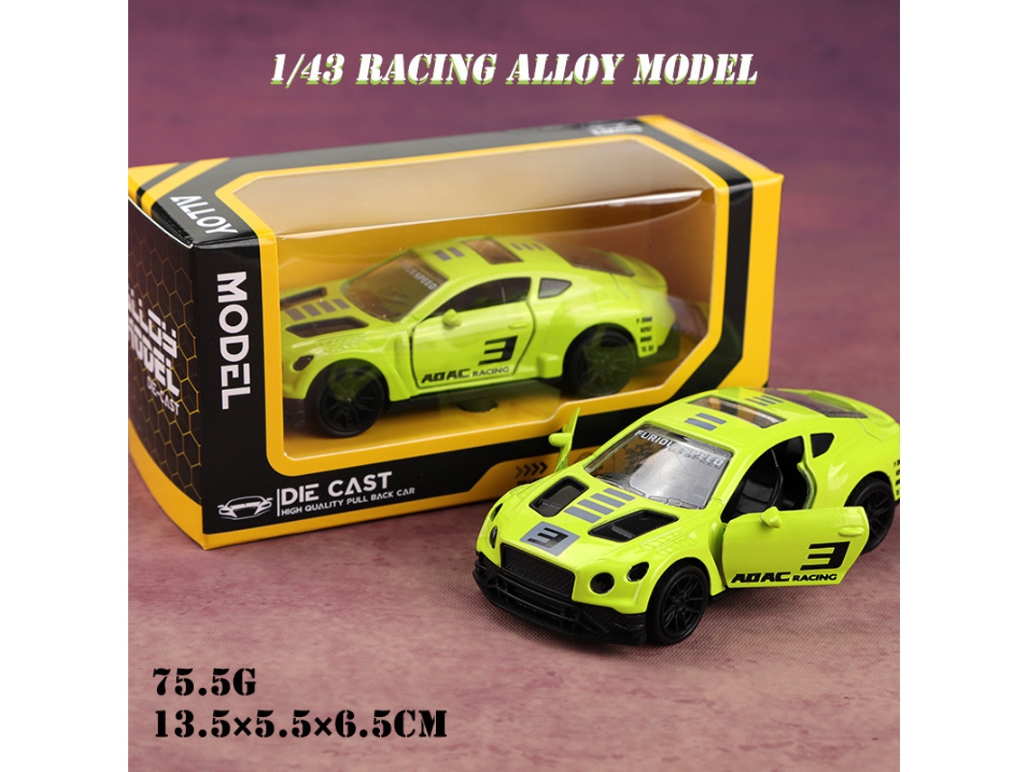Miniaturas de Carros Fundidos em Metal, Carros de Brinquedo para Crianças MDUG