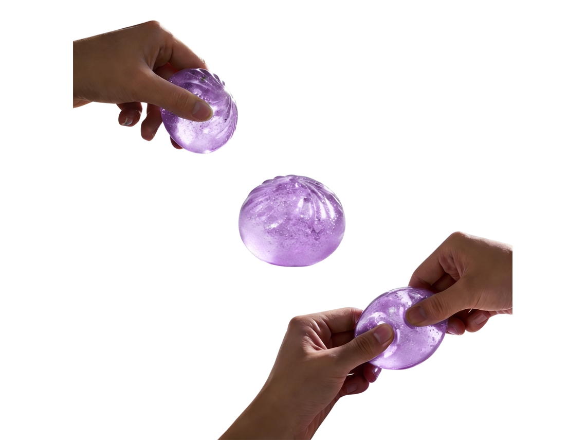 Brinquedo Squishy Bolo Roxo Para Crianças
