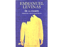 Livro De La Evasión de Emmanuel Levinas (Espanhol)