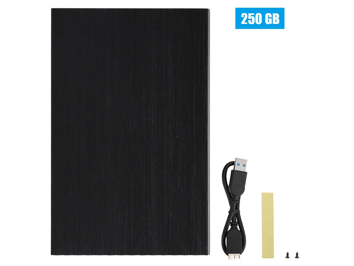 Disco Rígido Móvel De 2,5 Polegadas 250gb Usb3.0 Porta Serial Sata Acessórios Para Computador E Notebook