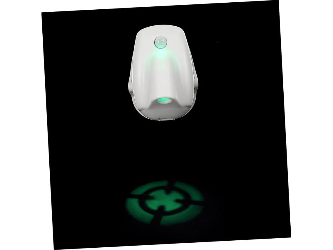 Luz Noturna Para Banheiro, Iluminação De Plástico Com Sensor Projeção
