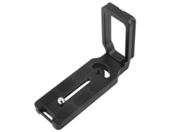 Suporte em L de liberação rápida em liga de alumínio preto para Canon EOS 5D Mark II Mark III 750D 760D LAXISCREED