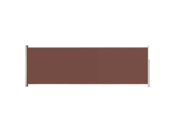 Side Awning, Side Awnings Vidaxl Marrom Tecido (200 X 600 Cm)