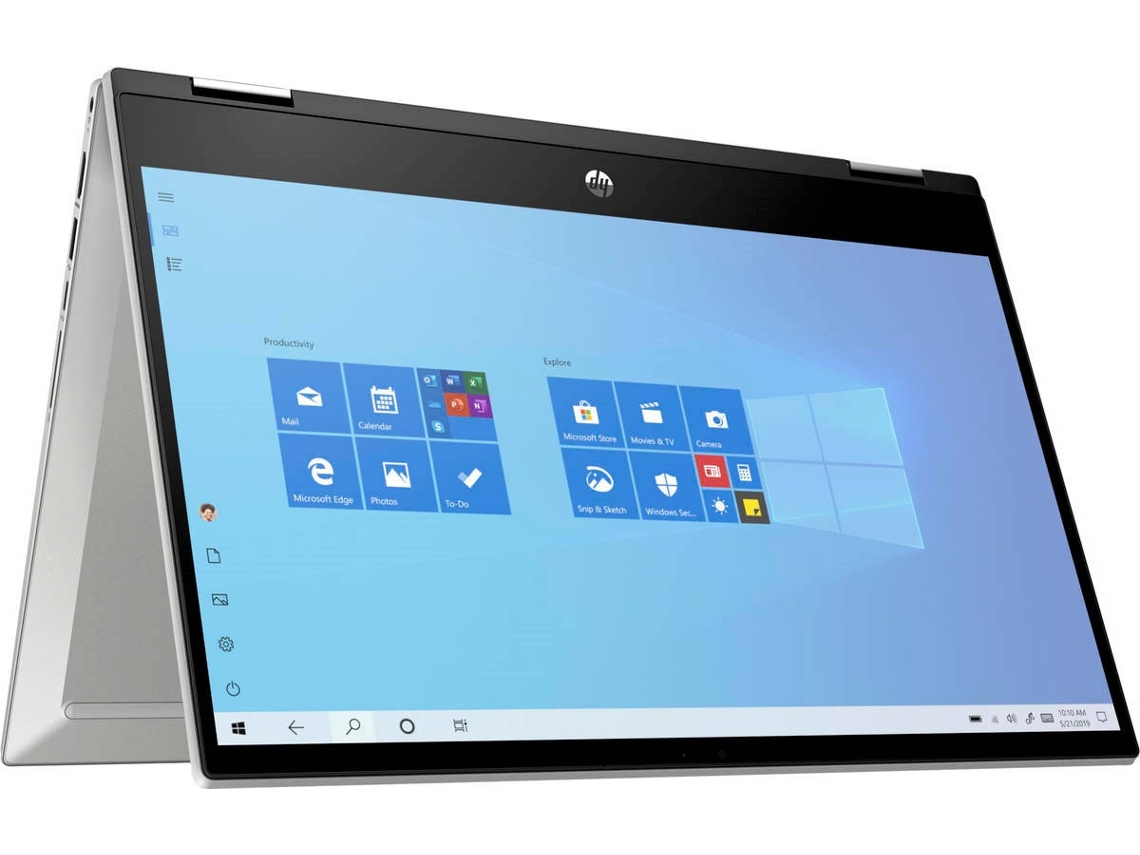 Portátil Híbrido HP Pavilion x360 14-dw1003np (Outlet Grade A - 14'' - Processador Intel Core i3-1115G4 - RAM: 8 GB - 256 GB SSD PCIe - Intel UHD Graphics)