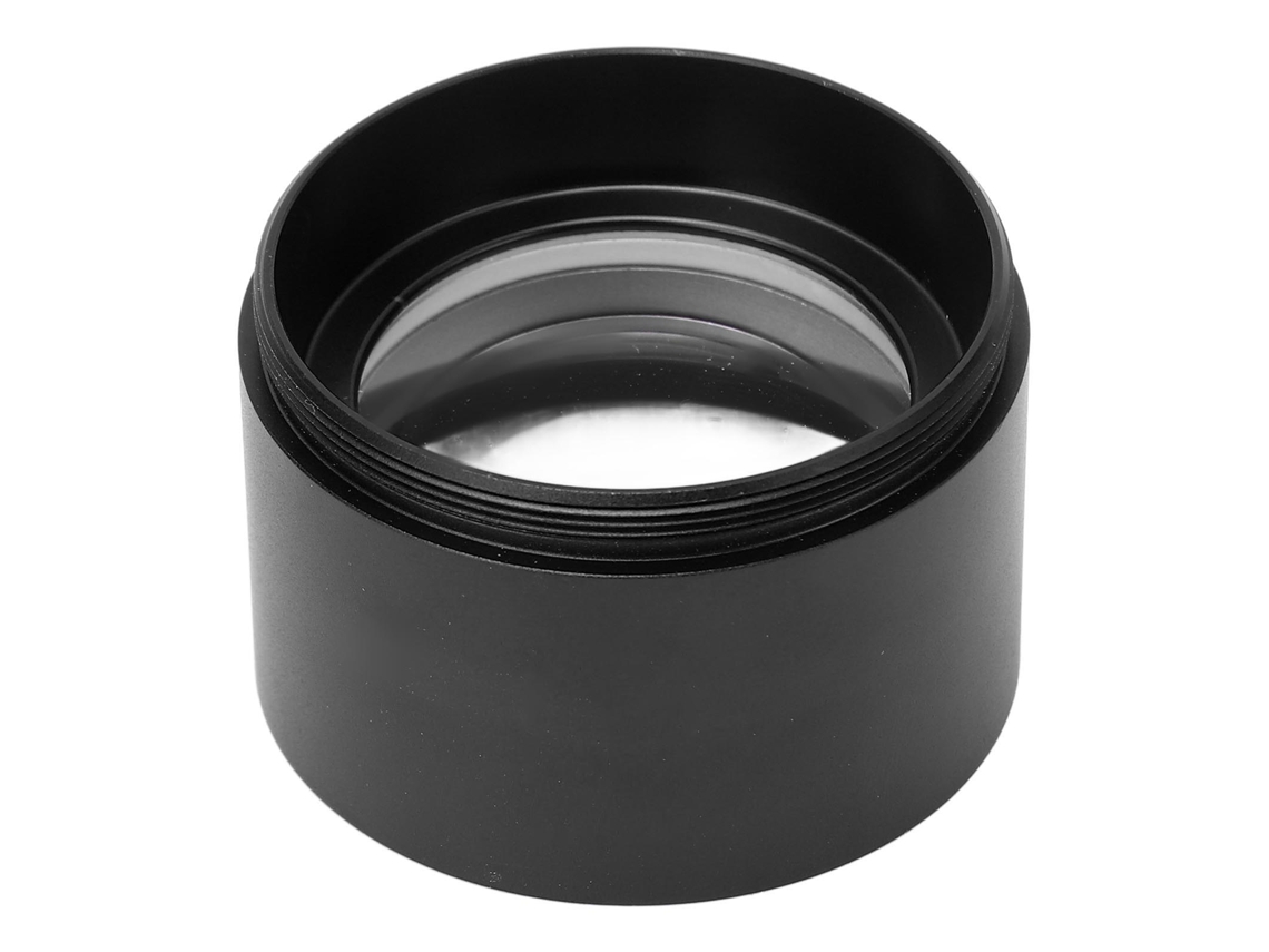 Lente Objetiva Auxiliar de Microscópio 0,5x com Rosca 48mm Bloqueio de Luz Azul para Pesquisa Educação | S/MARCA