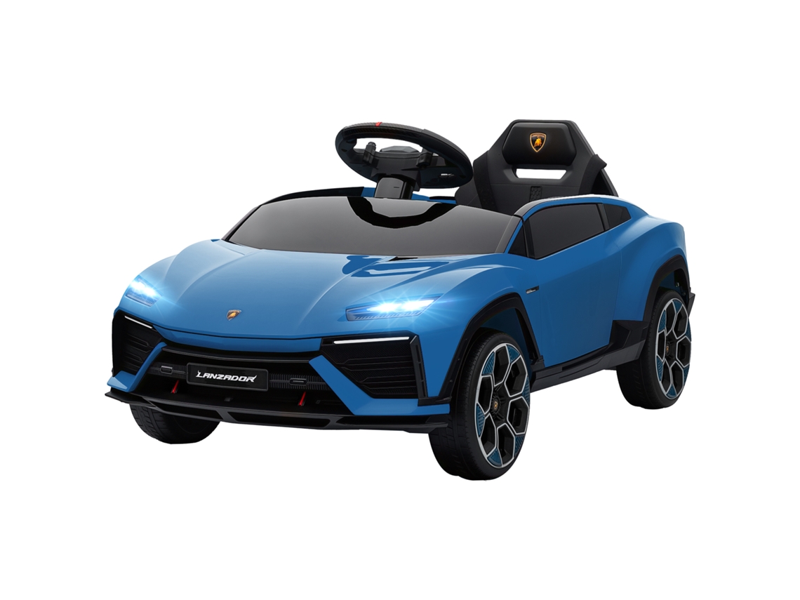 Carro Elétrico 12v Azul (controle Remoto 2.4g, 2 Motores, 4 Km/h)