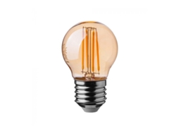 Lâmpada Led de Filamento G45 4w 2200k E27 Âmbar V tac VTAC