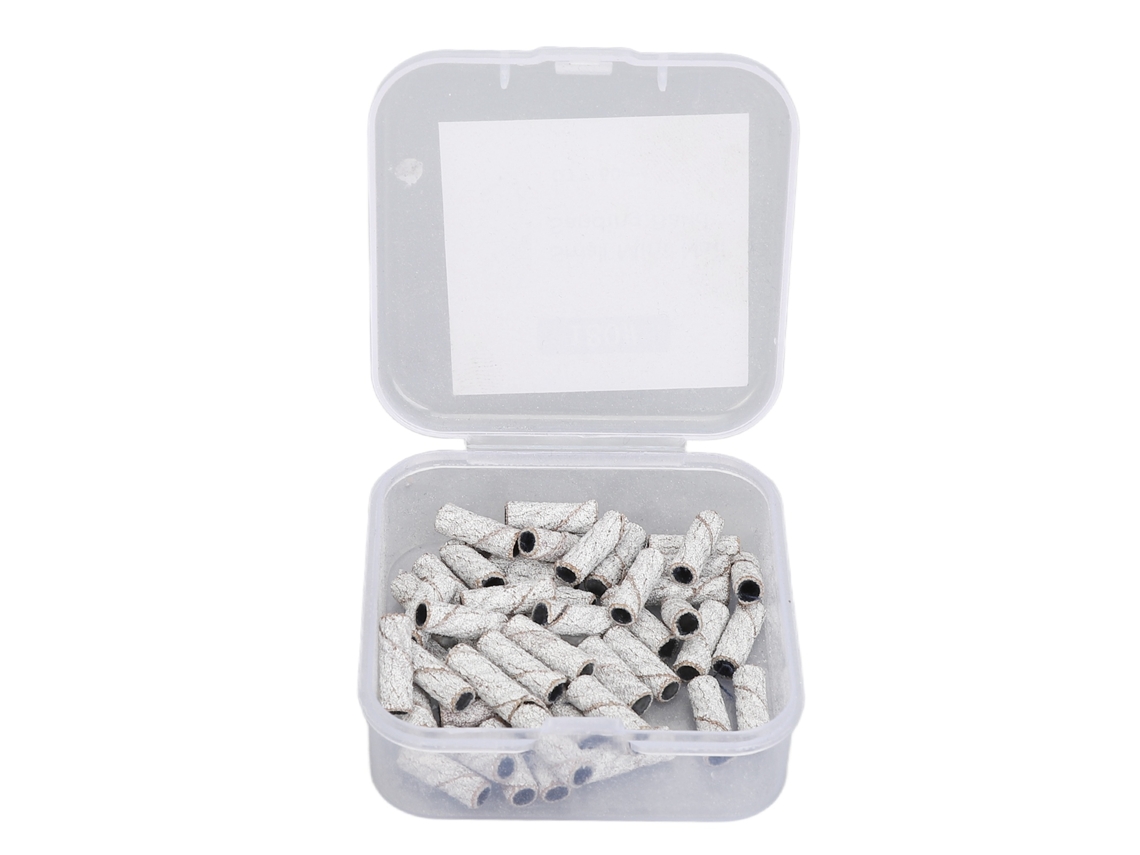 50pcs Bandas De Lixamento Para Máquina De Unhas 3mm Remoção De Calos Manicure Pedicure 180