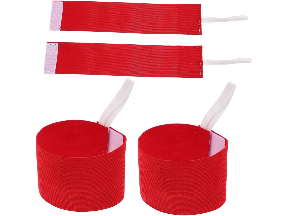 Conjunto De 4 Pulseiras Identificação Para Futebol Juvenil, Com Design Antiderrapante
