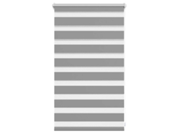 Cortina Zebra 50,9x100 Cm, Largura do Tecido 46,7 Cm, Cinza MAISON EXCLUSIVE