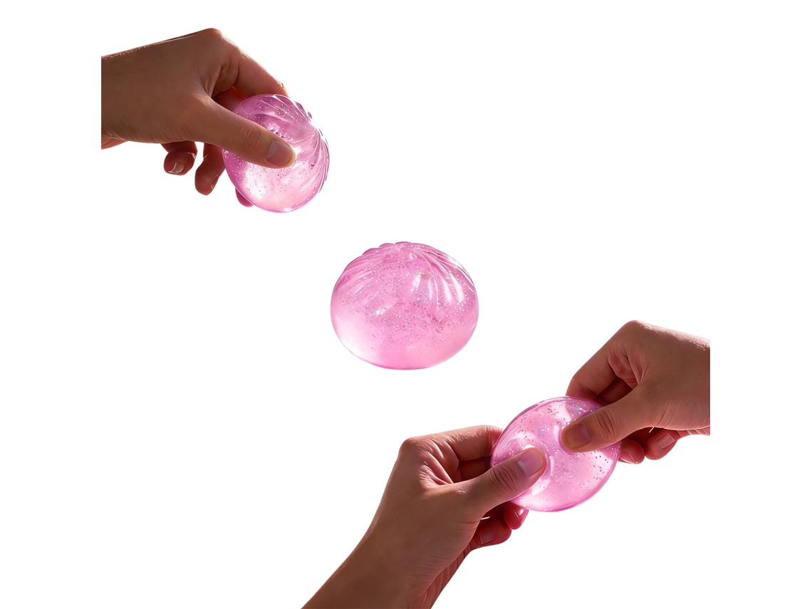 Squishy Baozi Rosa, Brinquedo Relaxante e Seguro para Diversão e Calma LAXISCREED