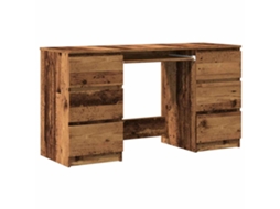Writing Desk, Writing Desks Vidaxl Marrom Madeira Processada (n/a)