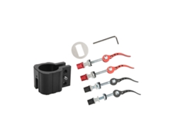 Acessório De Fixação Para Scooter Elétrico Pasta Clamp Aço Alumínio Compatível Com Zero 8x 10x 11x Preto