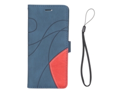 Capa Carteira para Telefone EOOCOO (estilo Flip, Bicolor)