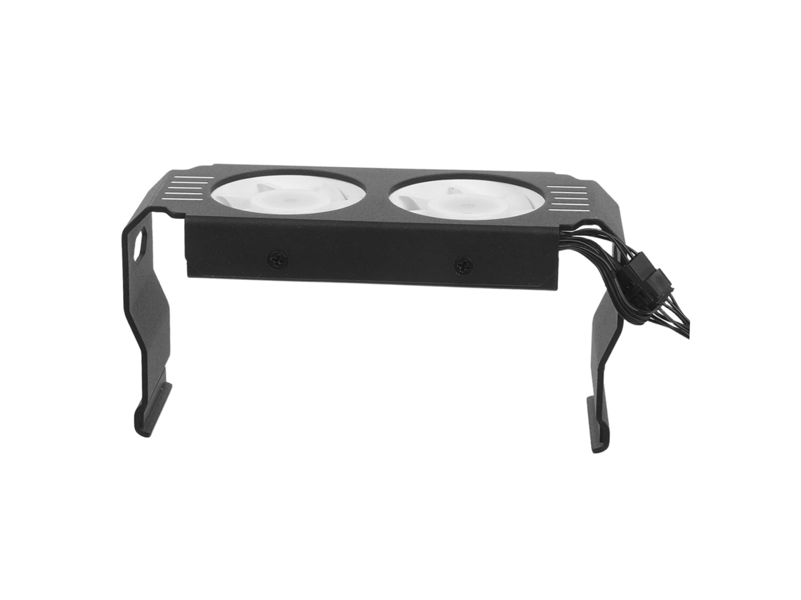 Cooler Para Memória Ram Argb Com Duas Ventoinhas Pwm, Controle Inteligente De Temperatura, Baixo Ruí Gokoco