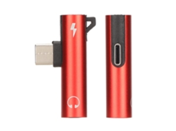 Embalagem Com 2 Adaptadores Usb-c Para Abs Longo, Usb-c Para Conector