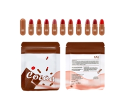Set De Mini Lábios Mate Para Mujer De Larga Duración Cápsula Cosméticos Regalo De Cumpleaños 10 Colores