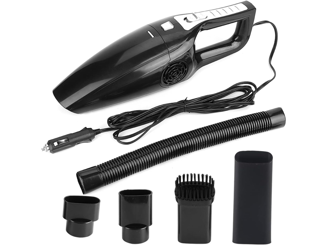 Aspirador De Pó Portátil Para Carro, 12v, Forte Poder De Sucção 3600pa, Coletor De Pó Automático Para Uso Duplo Seco E