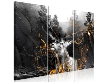 Quadro ARTGEIST King of the Woods (3 Parts) (120x80)
