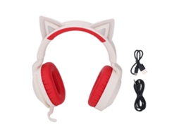 Fones de Ouvido Gamer LAXISCREED Bluetooth 5.4 Led