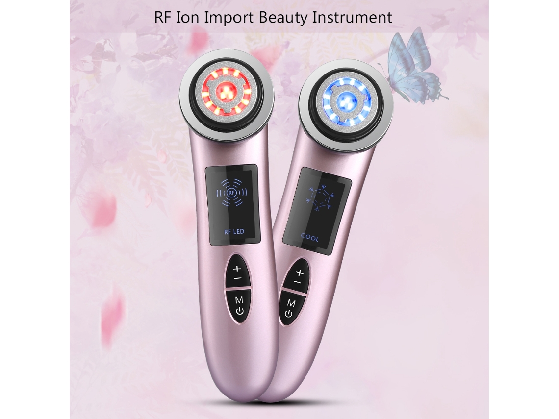 Equipamento Rf De Beleza Para Limpeza De Pele E Importação De Íons