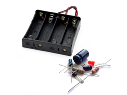 Suporte da Bateria 18650 Plástico para Bateria 18650 de 3,7 V ZYBLSSBB (seção 4)