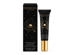 Dermika Luxury Eye and Eyelid Cream com Caviar, Ação Regeneradora, 15ml.