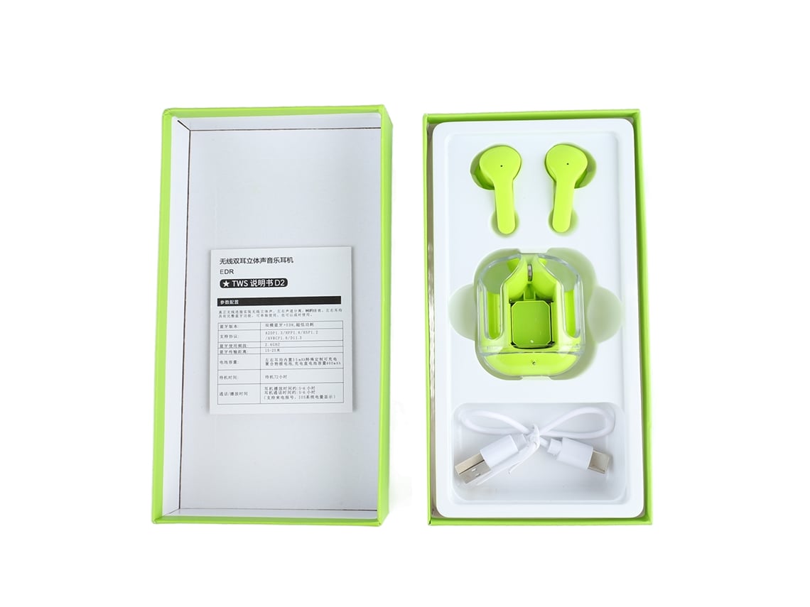 Fones Sem Fio Mini Clear Enc com Cancelamento CHABERLU