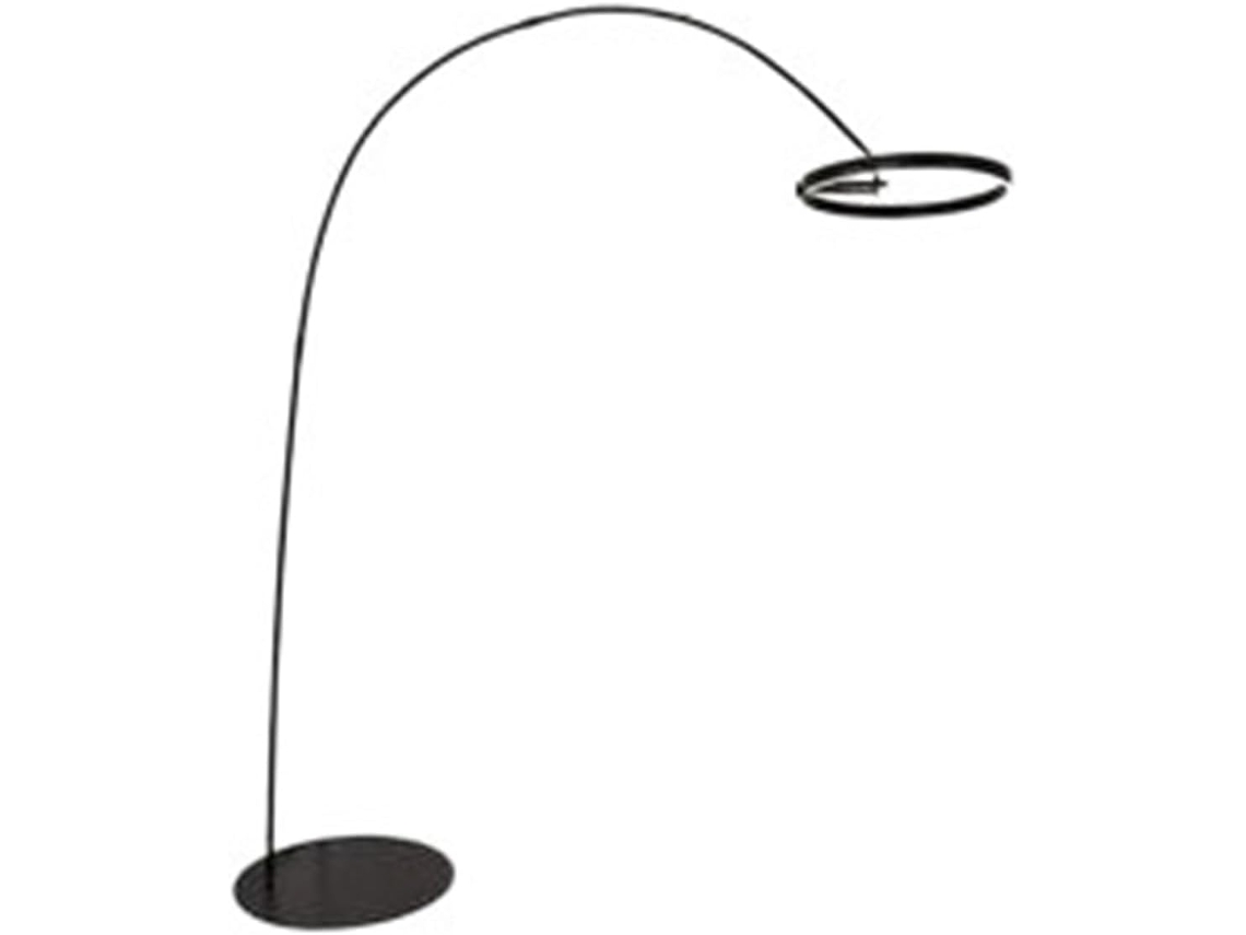 Luminária de Pesca Nordic Circle, Moderna, em Ferro Forjado, com Iluminação Led. SFUSHOS