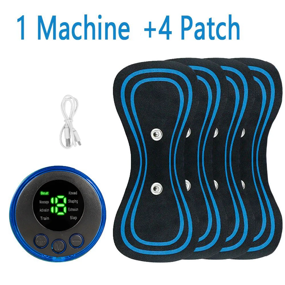 Massageador Elétrico Para Pescoço Com 8 Modos E 19 Níveis De Massagem Muscular, Beleza E Saúde, Portátil, Terapia Relaxamento E Cervical ~01382