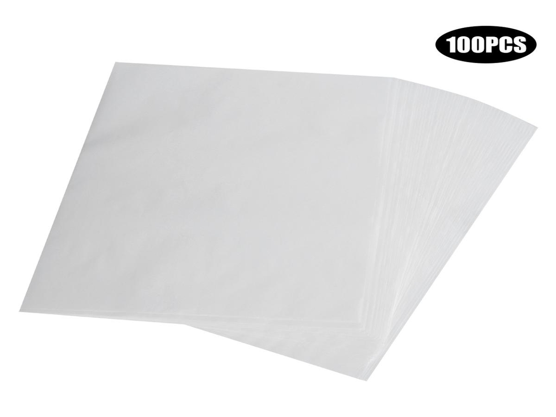 Tapete Silicone Lurelia, 100 Unidades, Antiaderente, Branco, Para Forno E Pastelaria