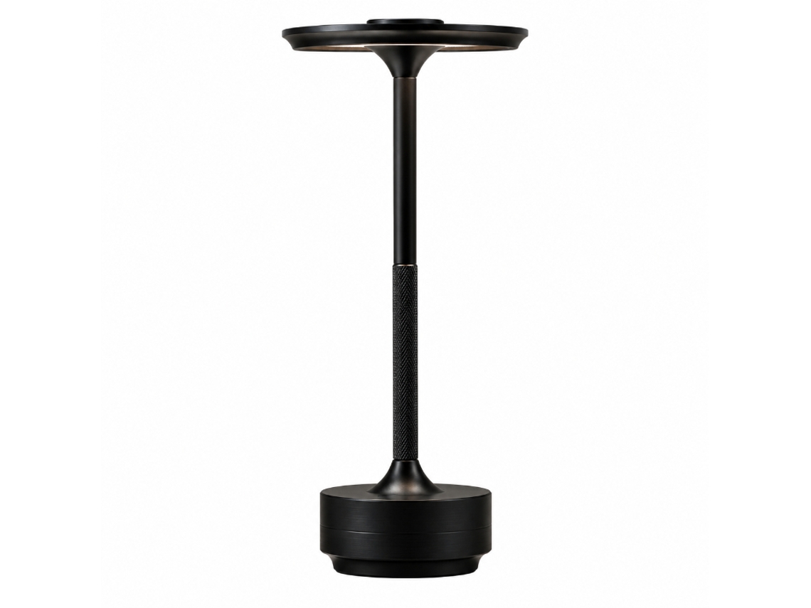 Candeeiro De Mesa Led Sem Fios - Preto