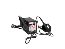 Laxiscreed Esquentador 2 Em 1 Digital Com Controle De Temperatura Para Rework E Soldadura