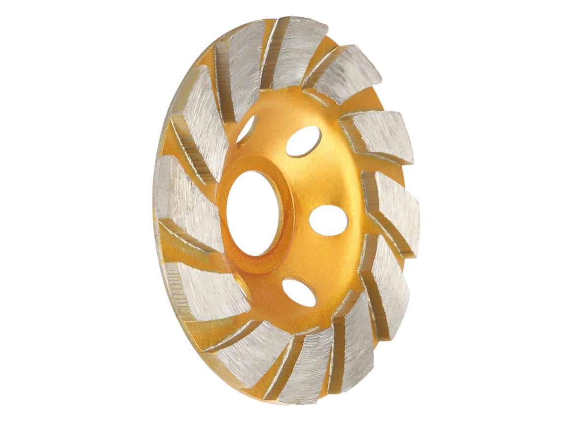 Disco De Diamante Redondo De 100mm Laxiscreed Para Corte E Polimento Com Segmentos De Diamante