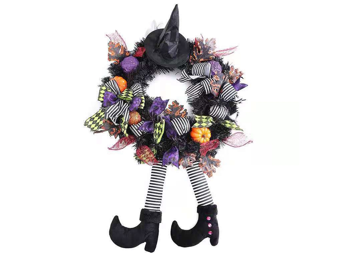 Laxiscreed Guirlanda De Halloween De 24 Polegadas Para Decoração Festiva De Outono