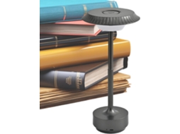 Luminária de mesa genérica com toque retrô e recarregável