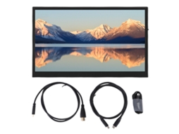 Tela Tática Capacitiva De 10,1 Polegadas Com Display 1024x600 Para Raspi 4 3 Pc Laptop