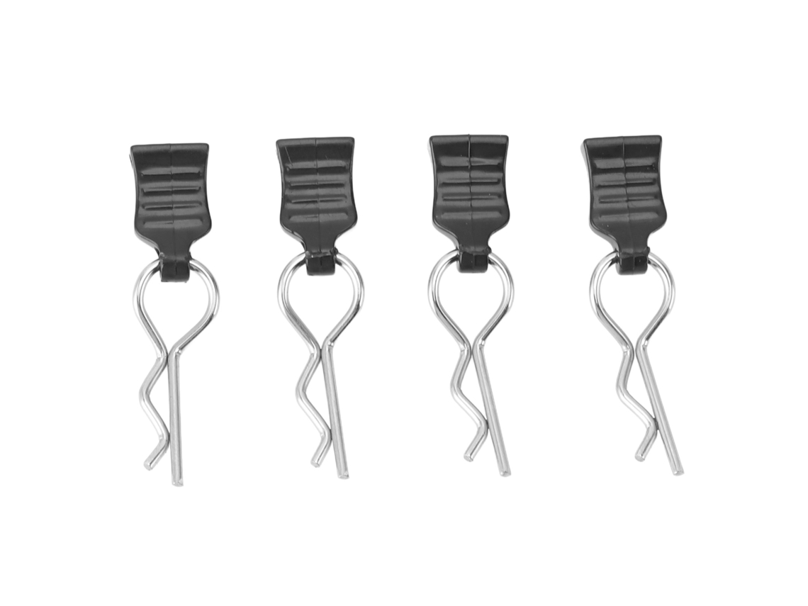 Mali 4pcs Clips de Corpo Rc com Alças para Wltoys 124008 124010 Peças de Reposição e Upgrade