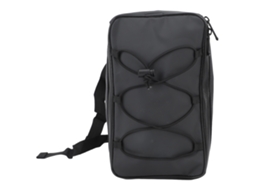 Saco de Banco Mali, preto, 8l, resistente à água, couro PU, multifuncional, grande capacidade