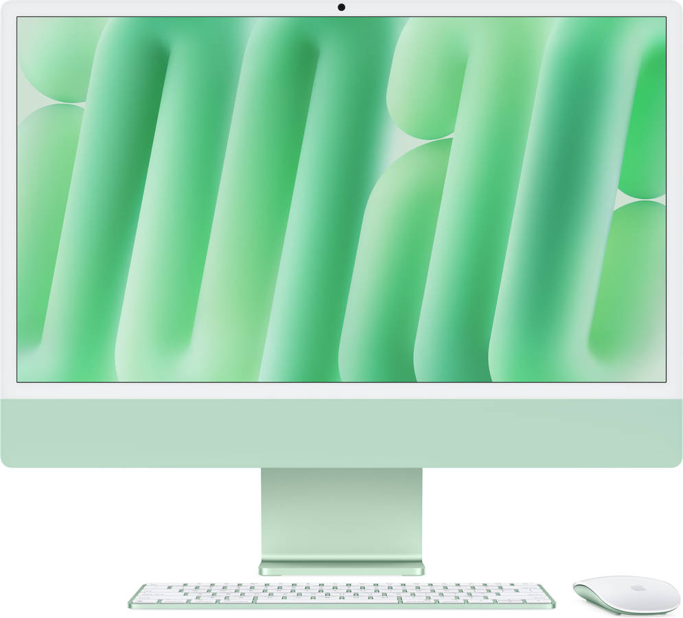 iMac APPLE CTO Verde (24" - Apple M4 - RAM: 16 GB - 512 GB SSD - Teclado Inglês Internacional)