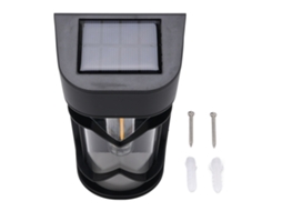 Luz solar de parede externa dusk to dawn Ip65 para pátio, jardim, varanda, luz quente | S/MARCA