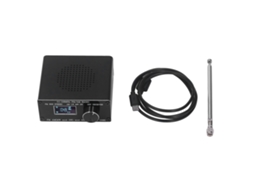 Rádio Receptor De Banda Completa Fm Am Ssb Com Display 0.96 Polegada E Carregamento Usb Sma Kit Acessórios
